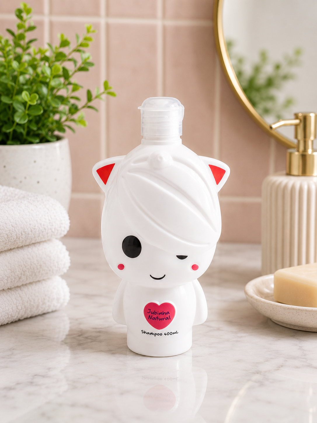 SHAMPOO INFANTIL JUBINHA NATURAL 400ML