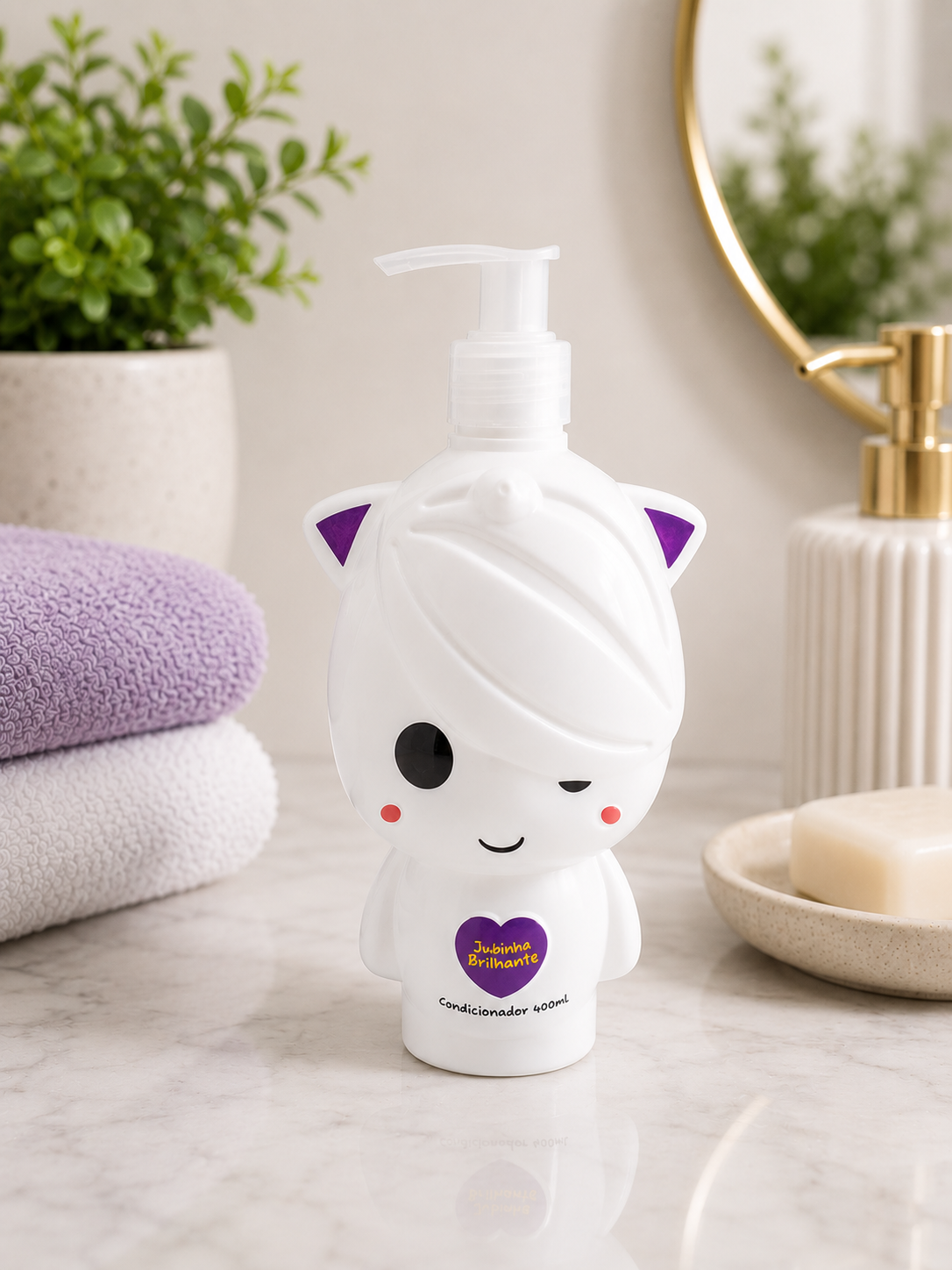 SHAMPOO INFANTIL JUBINHA BRILHANTE 400ML