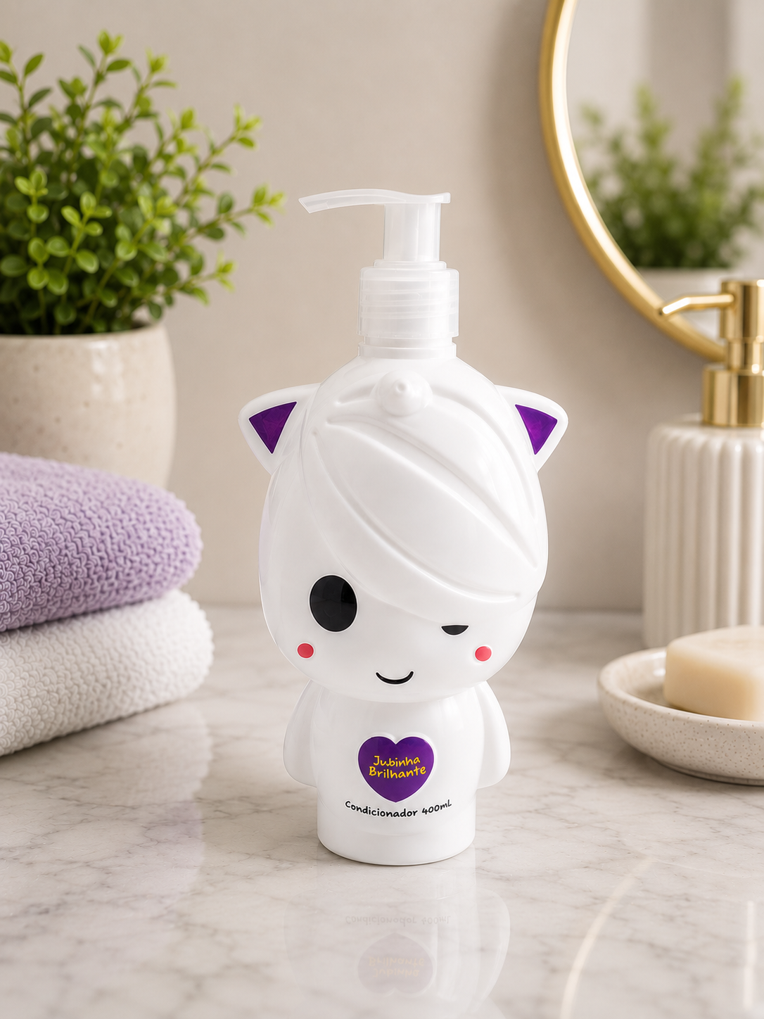CONDICIONADOR INFANTIL JUBINHA BRILHANTE 400ML